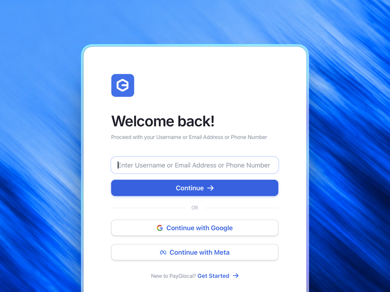 Sign up in 5 minutes